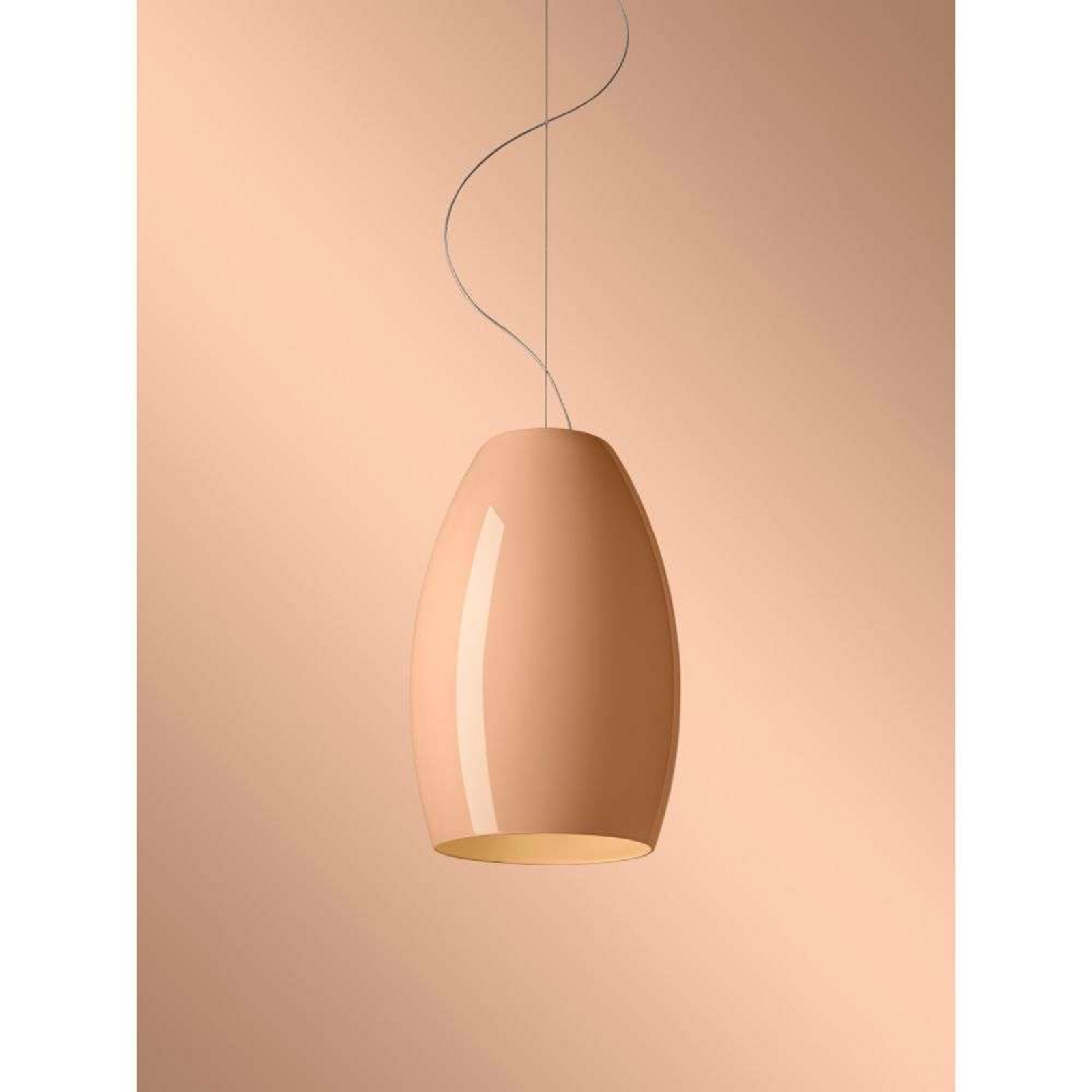 Buds 1 LED Lustră Pendul Push/Dali 10m Pale Roz - Foscarini