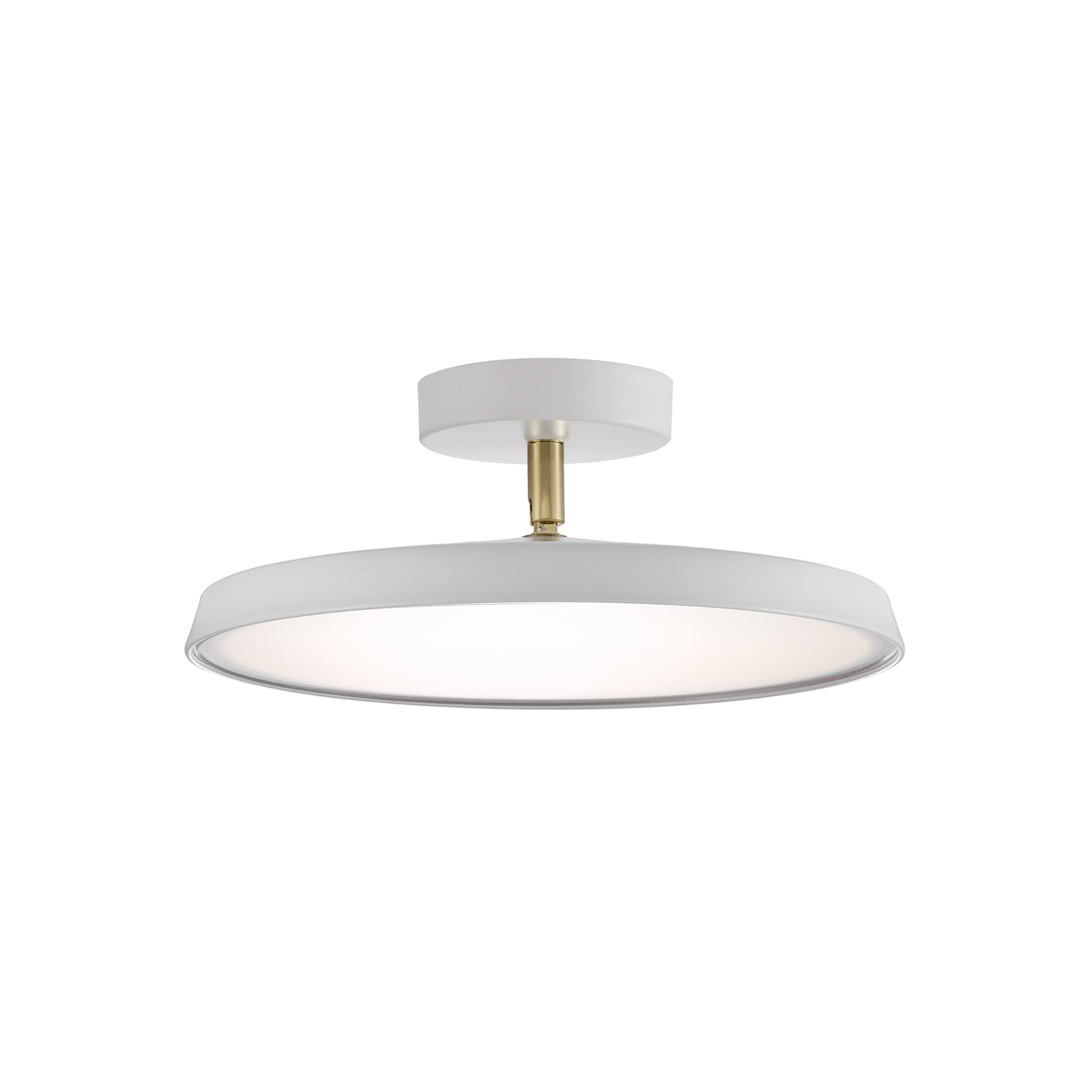 Kaito Pro LED stropna svjetiljka, bijela, Ø 30 cm