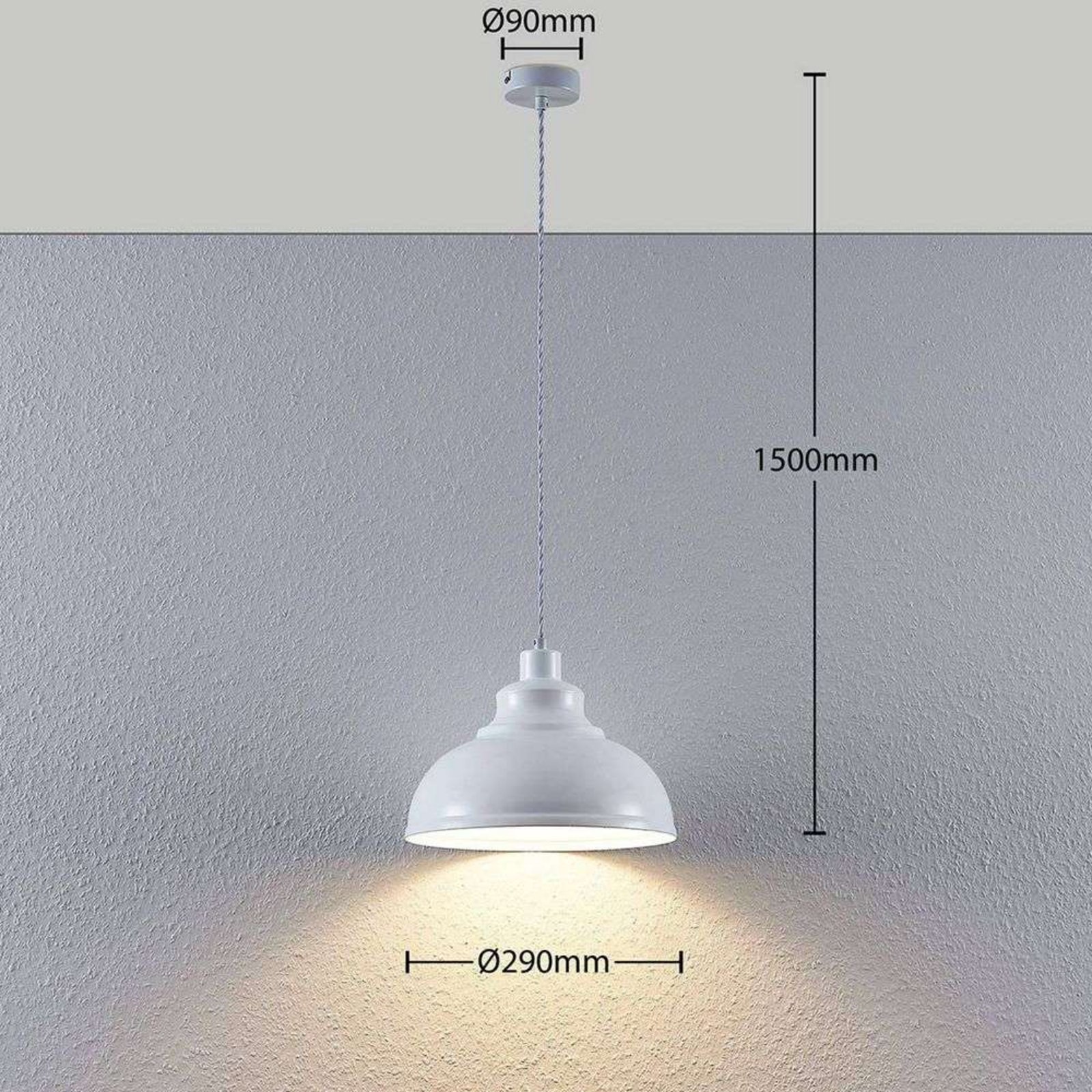 Albertine Lustră Pendul White - Lindby