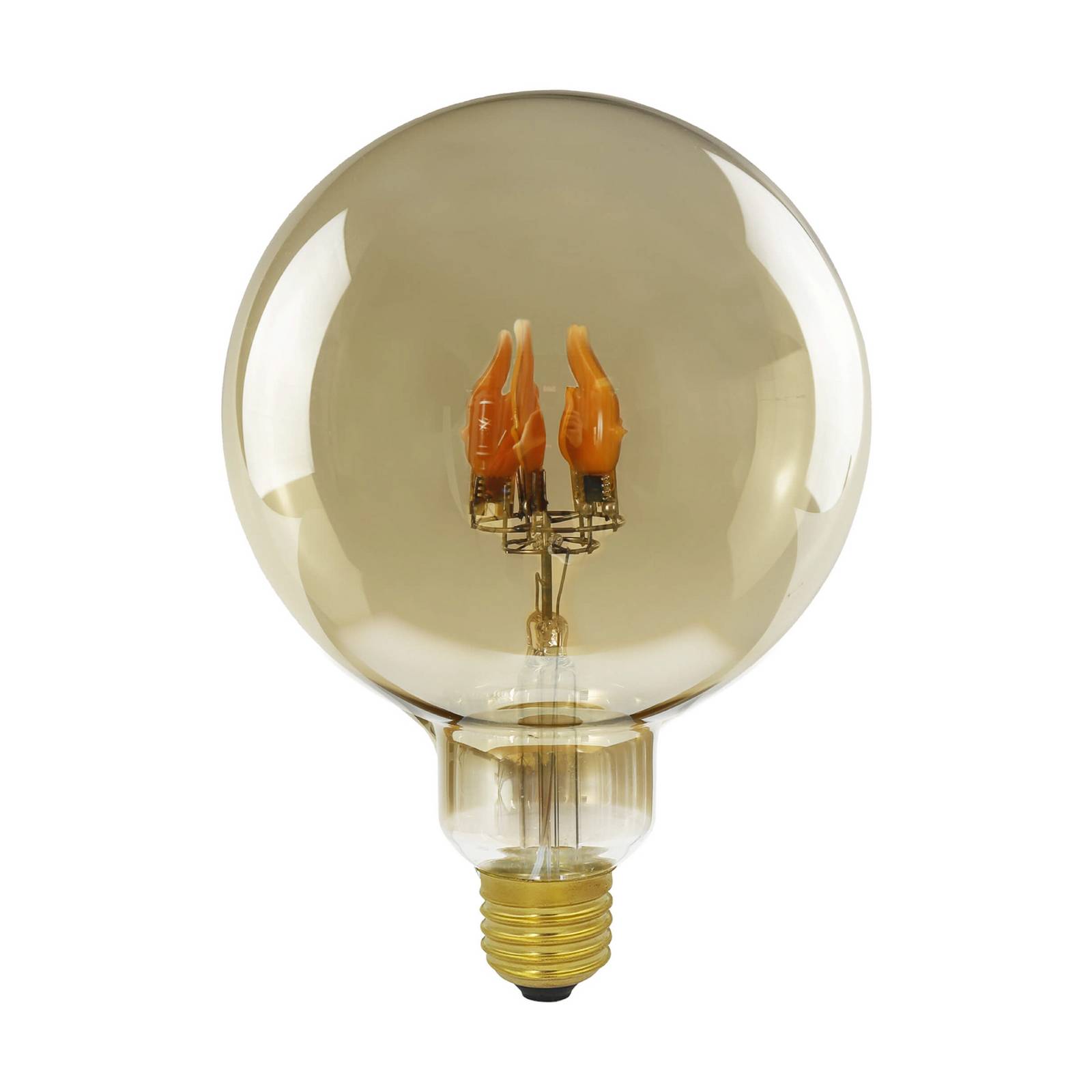 SEGULA LED Fire Flame Line E27 1W G125 rauch stehend 1800K