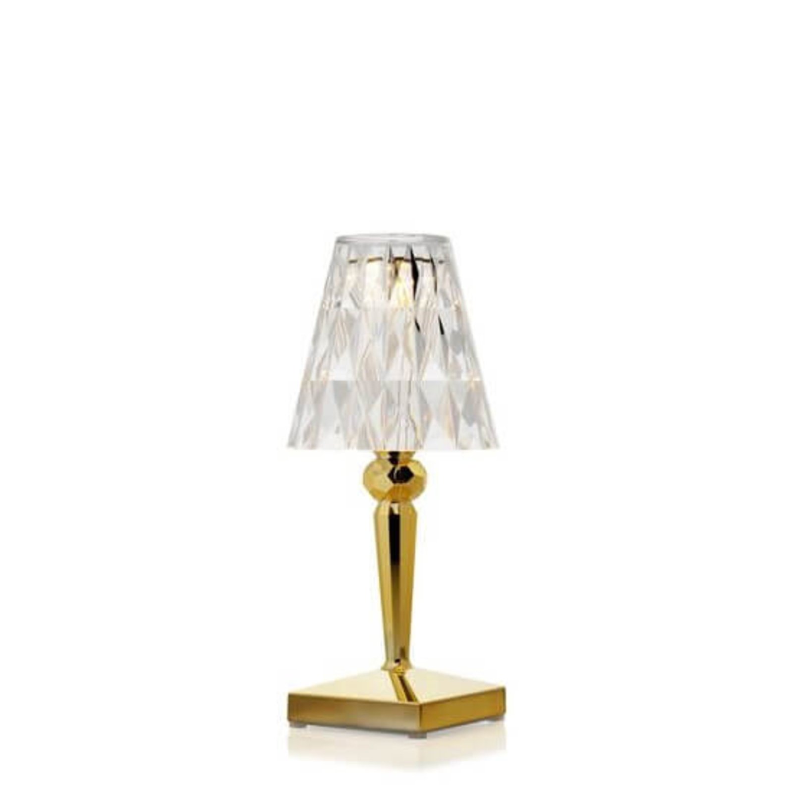 Battery Portable Bordslampa IP54 Guld - Kartell