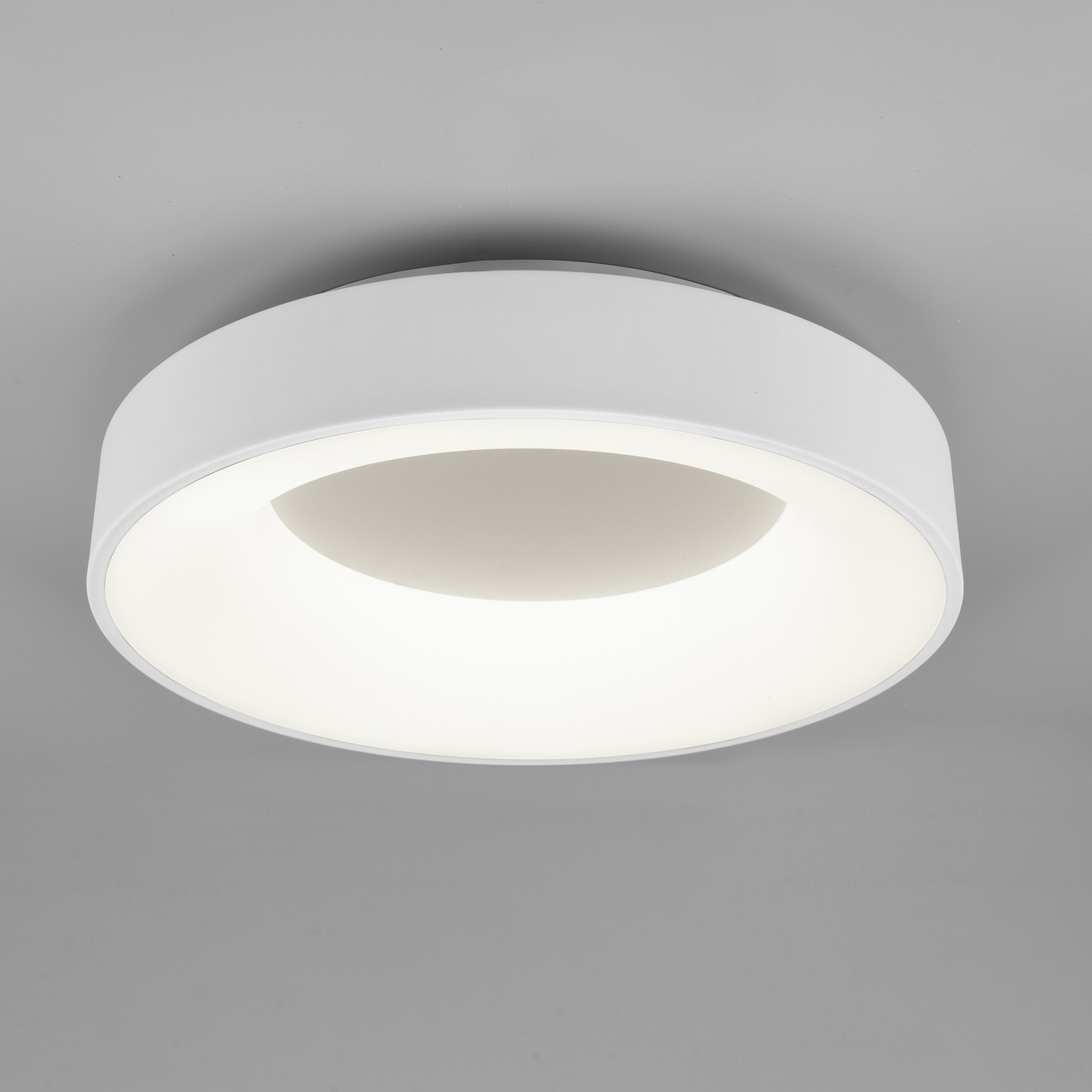Lampa sufitowa LED Girona, ściemniacz, biała