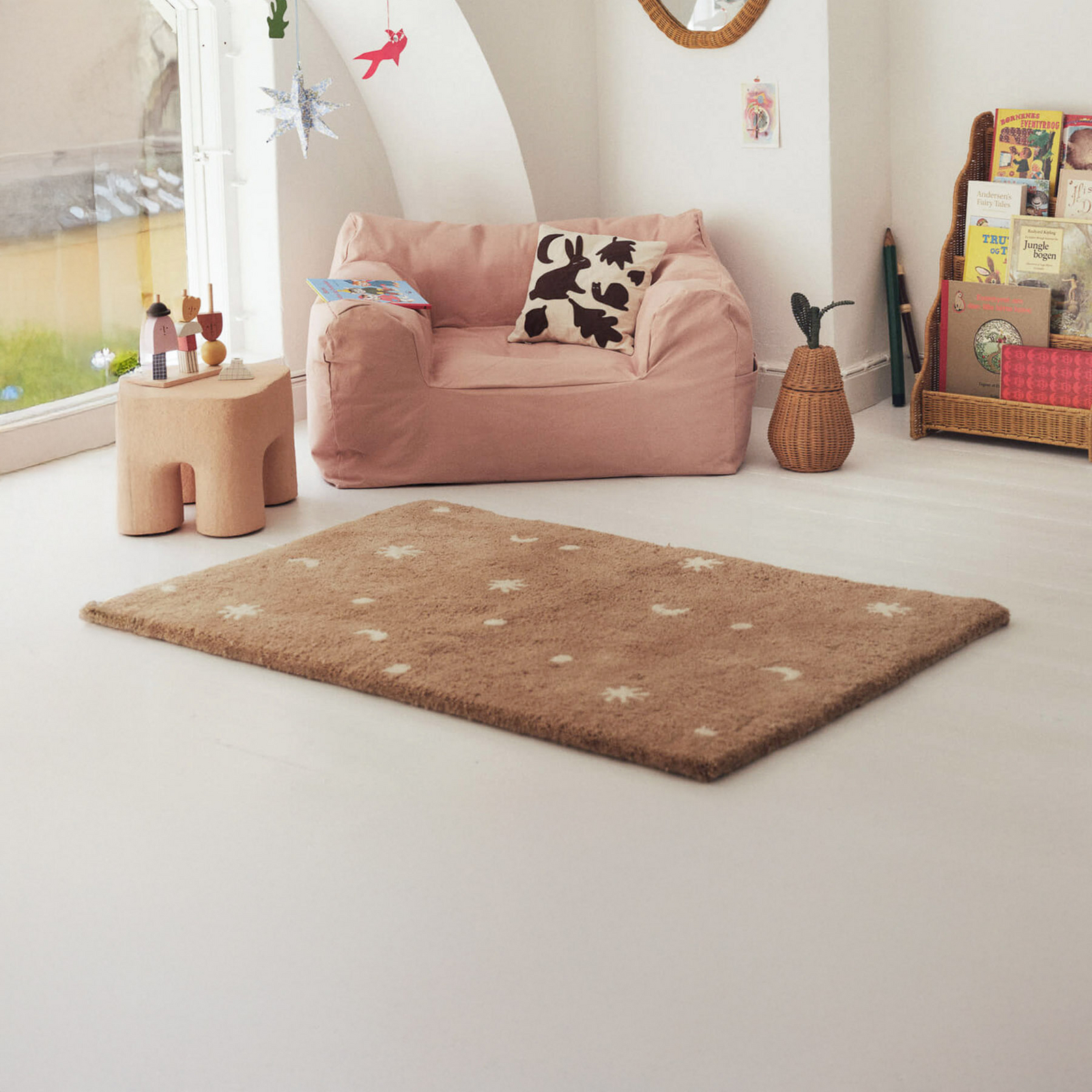 Skye Teppichläufer, kaschmir 120 x 80 cm Wolle - ferm LIVING Skye Teppichläufer, kaschmir 120 x 80 cm Wolle - ferm LIVING
