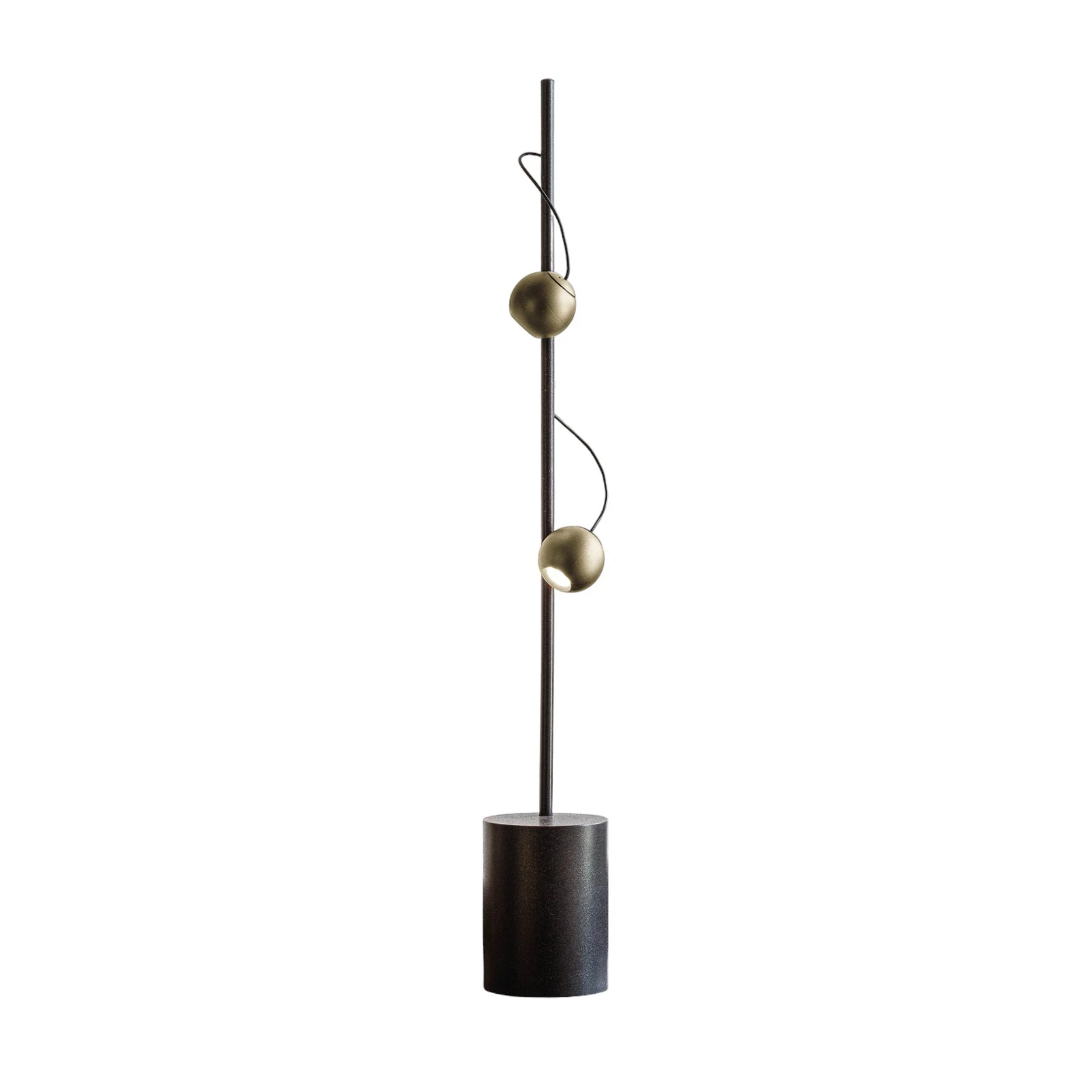 LED tafellamp Magnetic, brons/goud