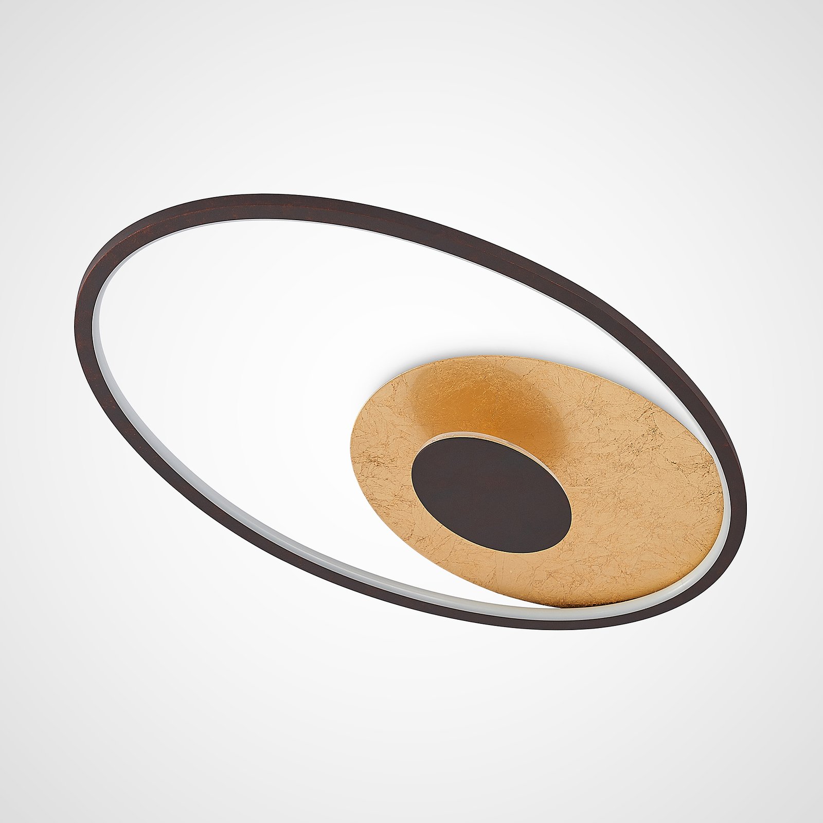 Feival LED Plafondlamp L61 Rust/Gold - Lindby