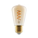 LED-Lampe E27 4W ST48 2.000K Filament amber dim