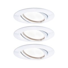 Paulmann Base spot da incasso GU10 set 3x, bianco