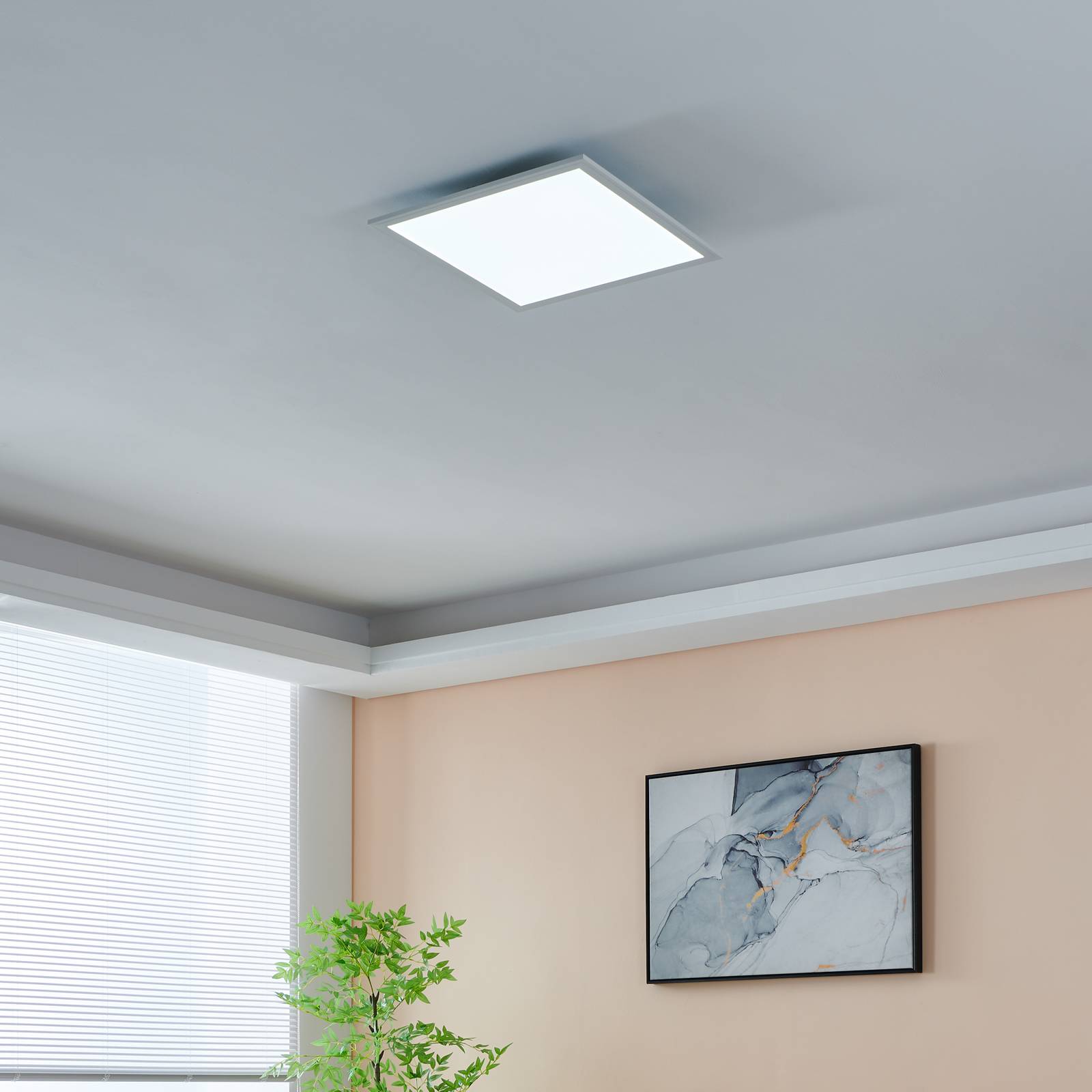 EGLO connect CCT Deckenlampe 45x45cm weiß günstig online kaufen