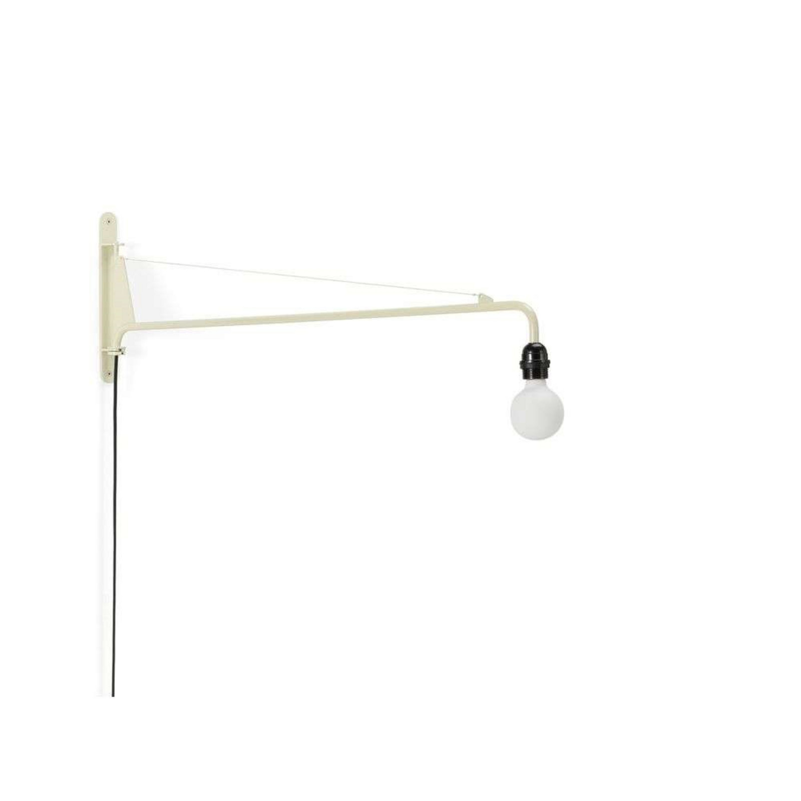 Petite Potence Wandleuchte Weiß Vitra - Wohnzimmer - Metall