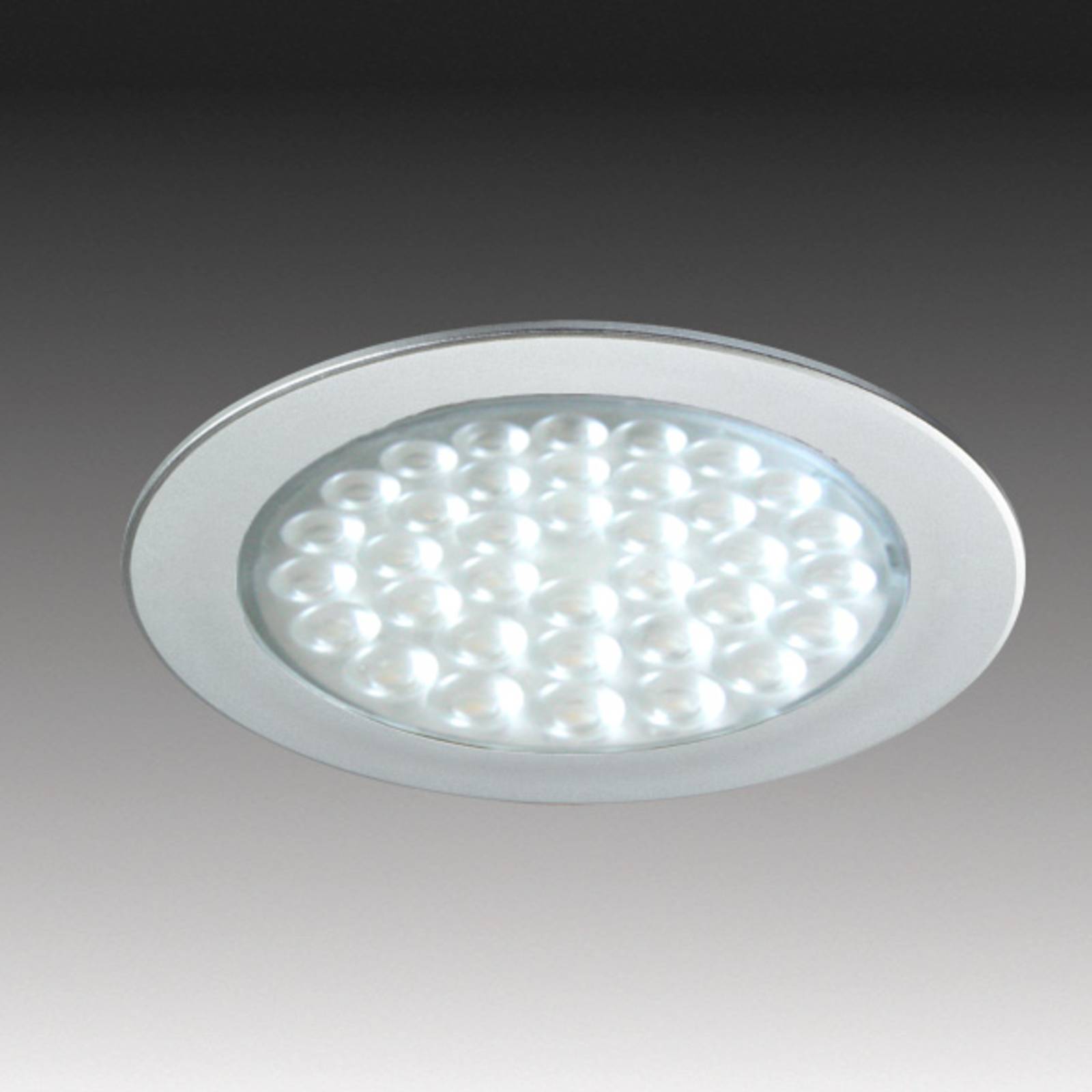 R 68-LED beépíthető lámpa nemesacél kivitelben