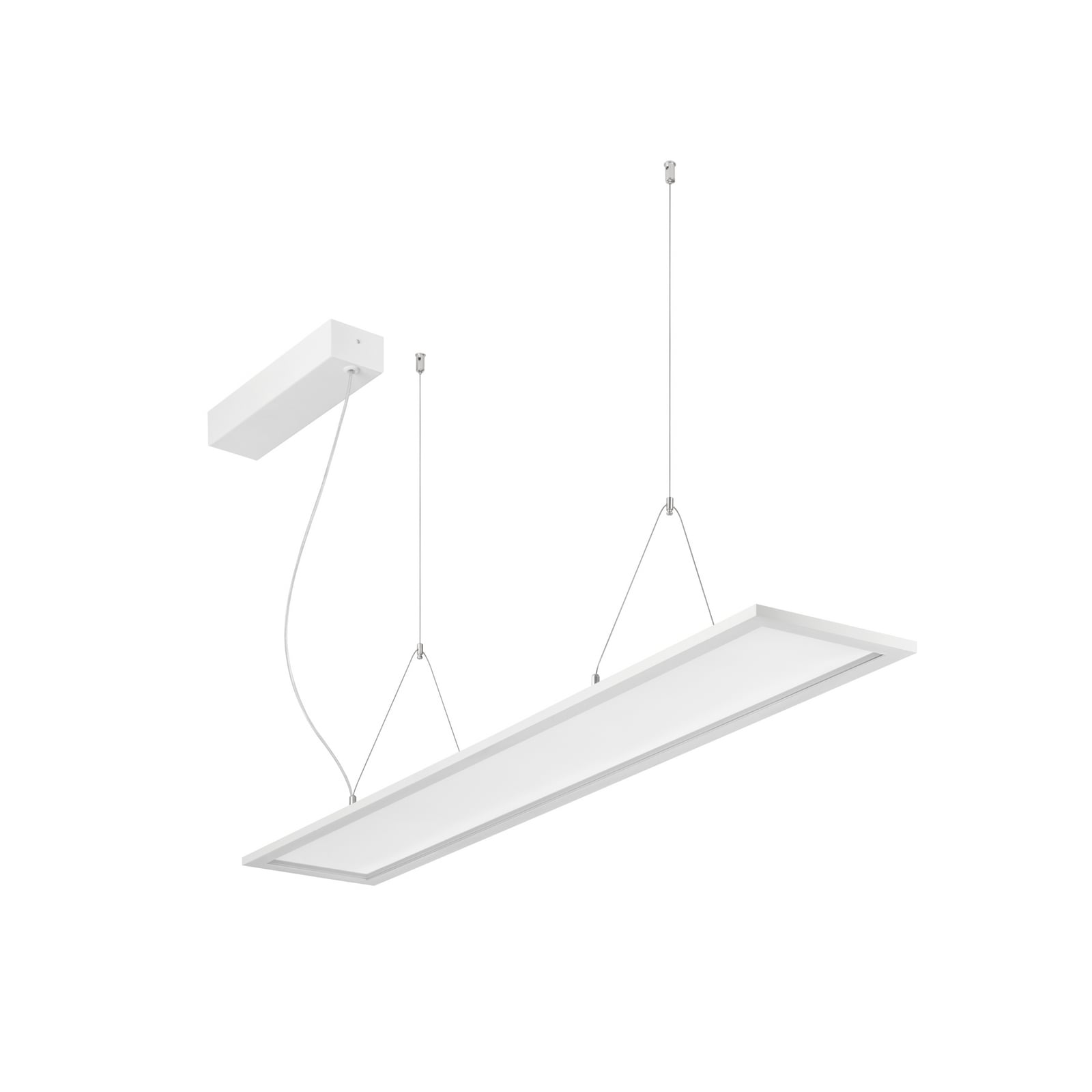 BRUMBERG LED-Pendel Adara 119,5 cm, DALI, 2CCT, transparent