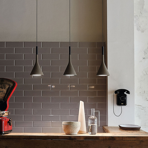 Foscarini Aplomb hengelampe betong grå