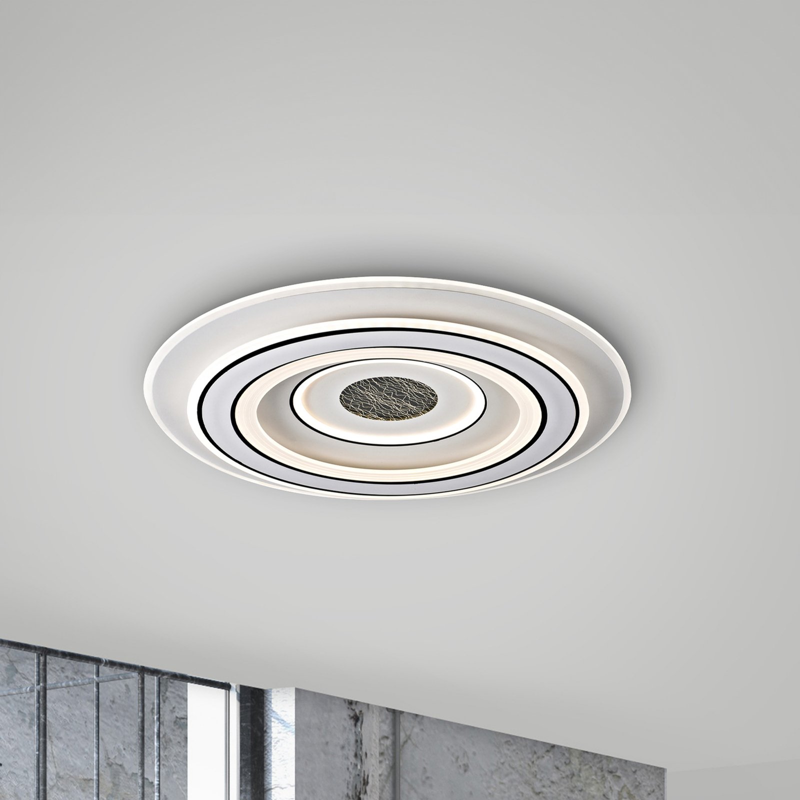 JUST LIGHT. LED ceiling light Tolago, Ø 40 cm, CCT, dimmable