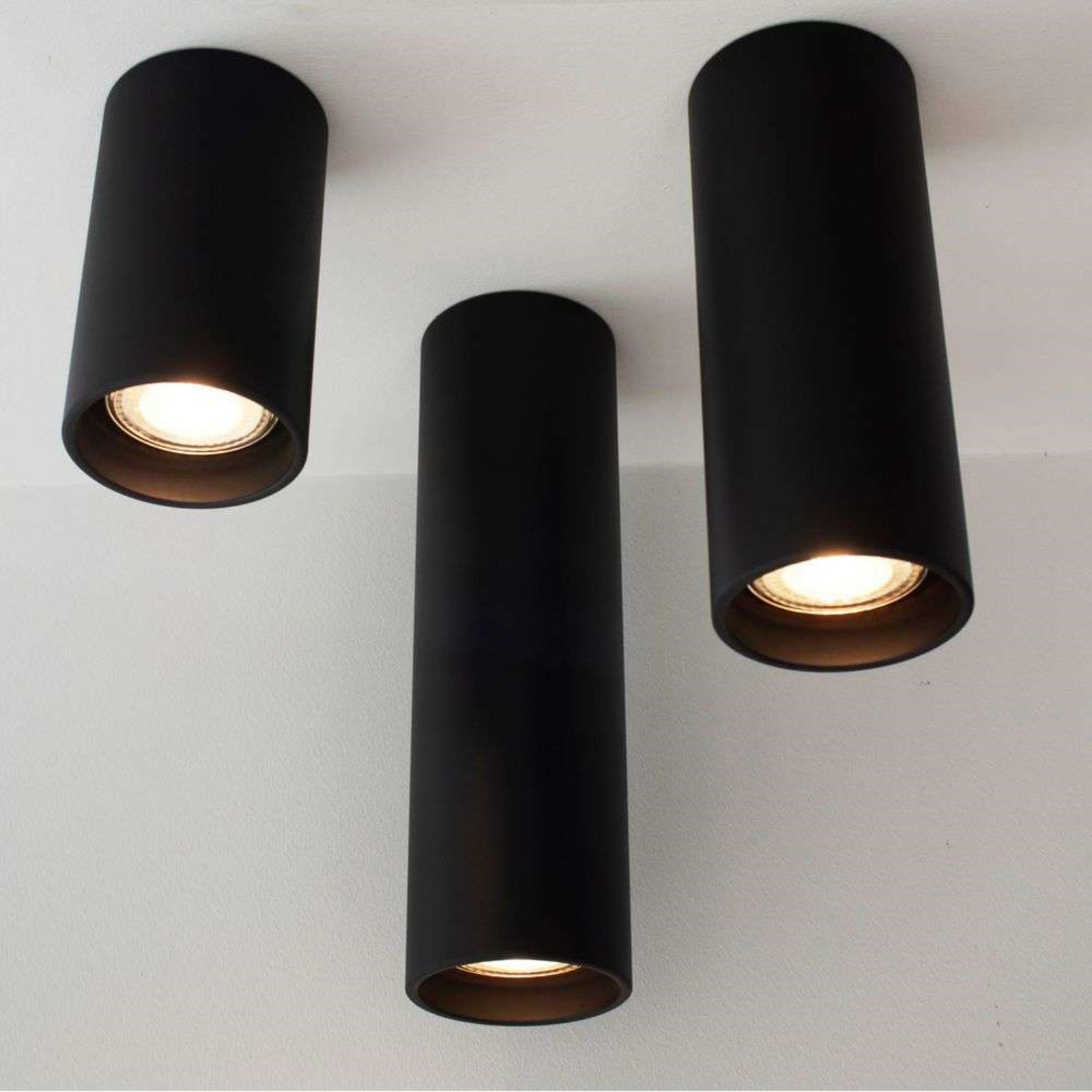 CPH Tubelight 12-7 Black - CPH Lighting