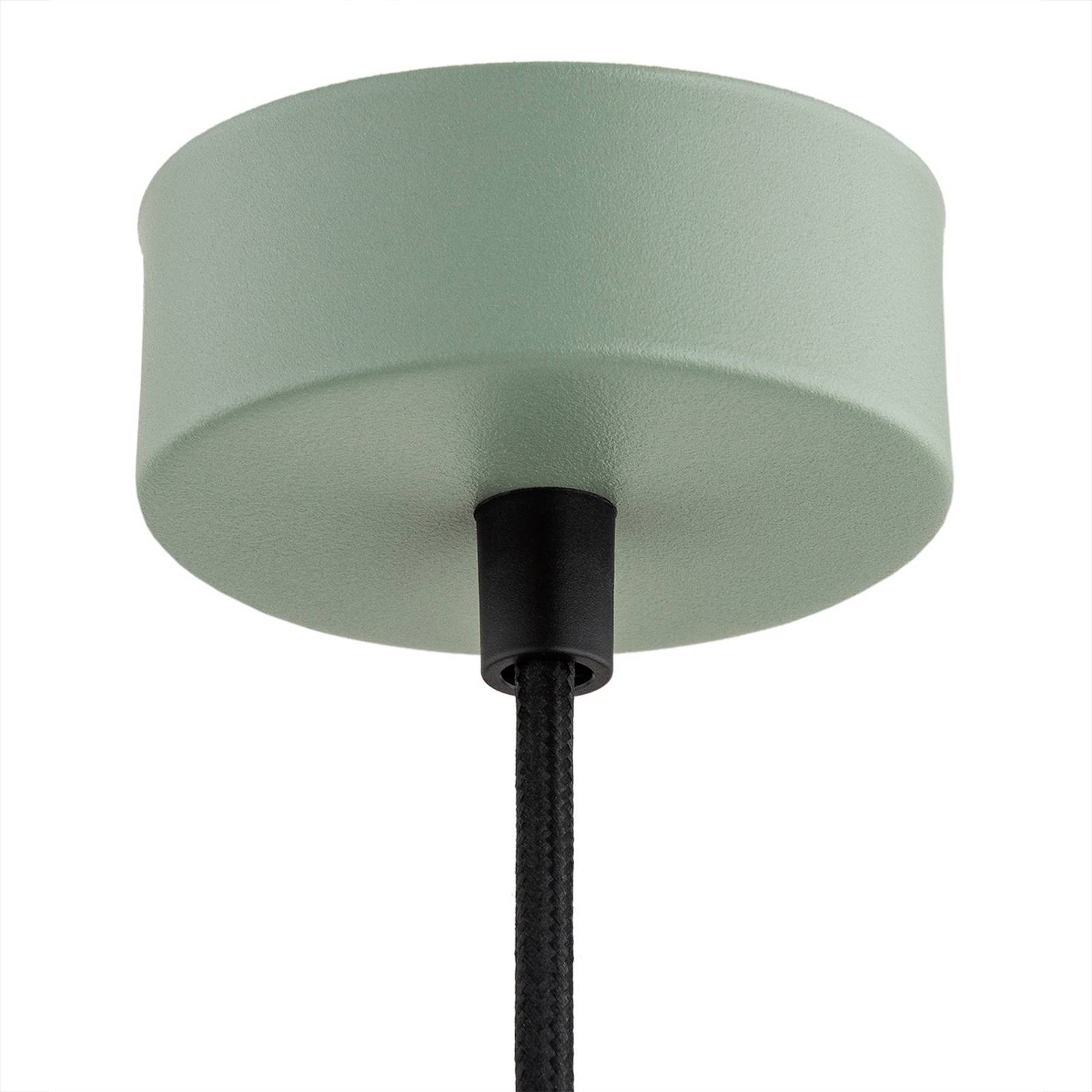 Függő lámpa Orte, Ø 28 cm, egy-izzós, szürke