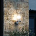 Linton outdoor wall light, galvanised