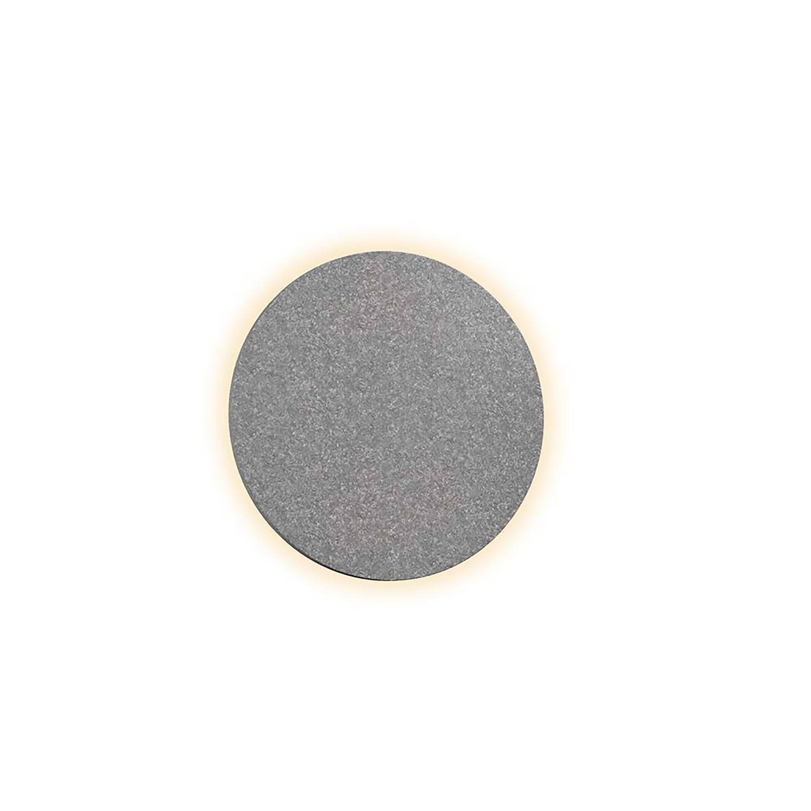 LEDWORKS Sono-LED Round Wall 1 mur Ø 70 cm gris