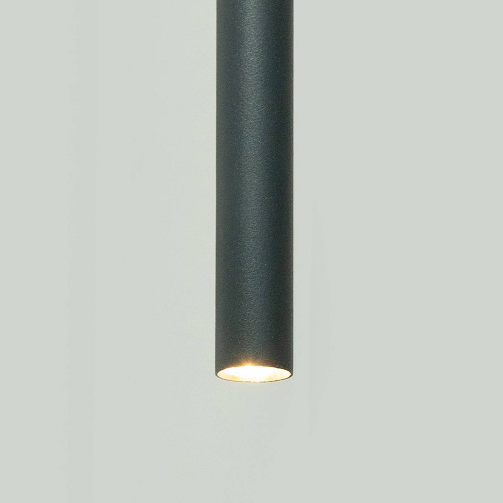 Hängeleuchte Sopel 1, anthrazit, 1-flammig, Stahl, Ø 5 cm günstig online kaufen