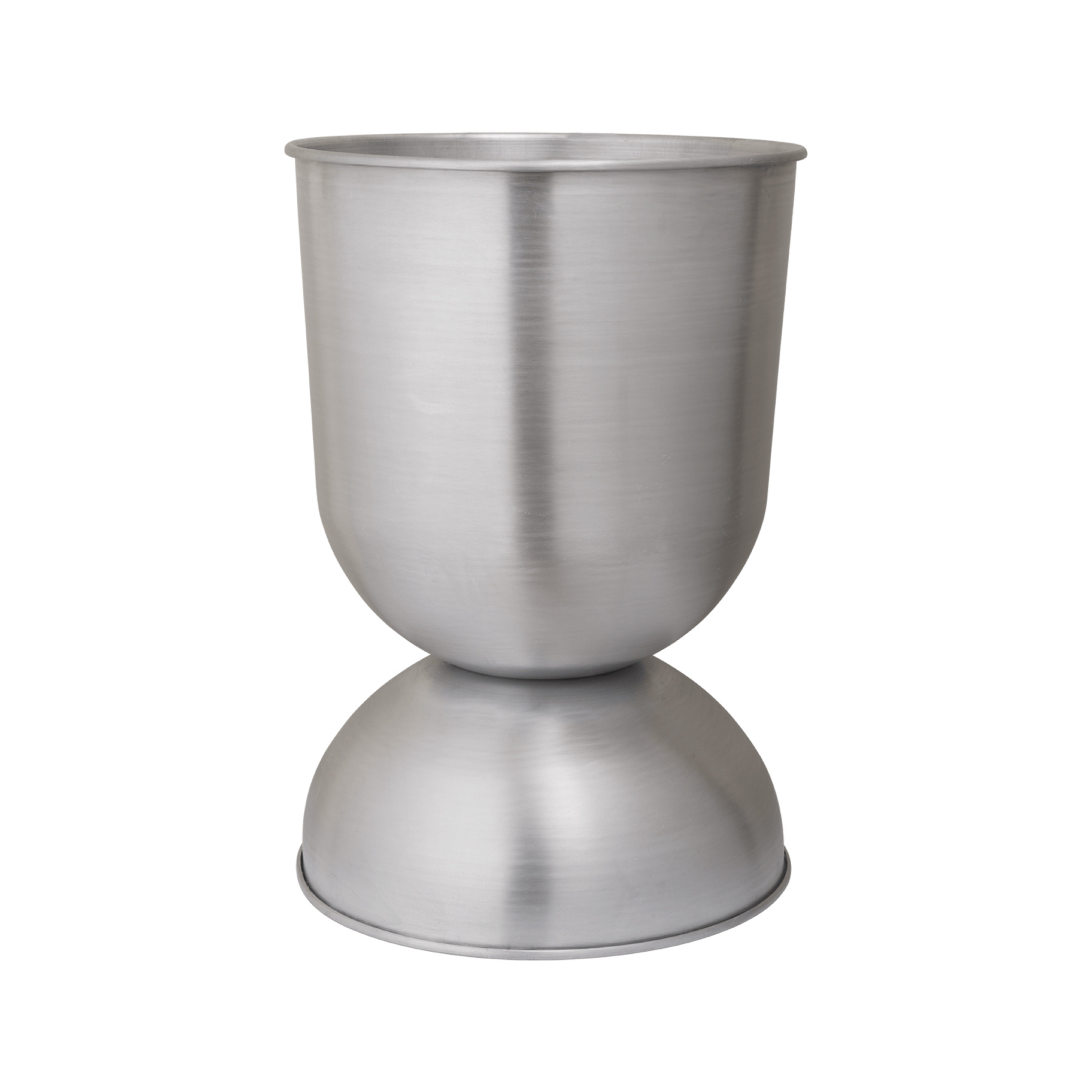 HOURGLASS Pflanztopf, Aluminium, Höhe 73 cm - ferm LIVING