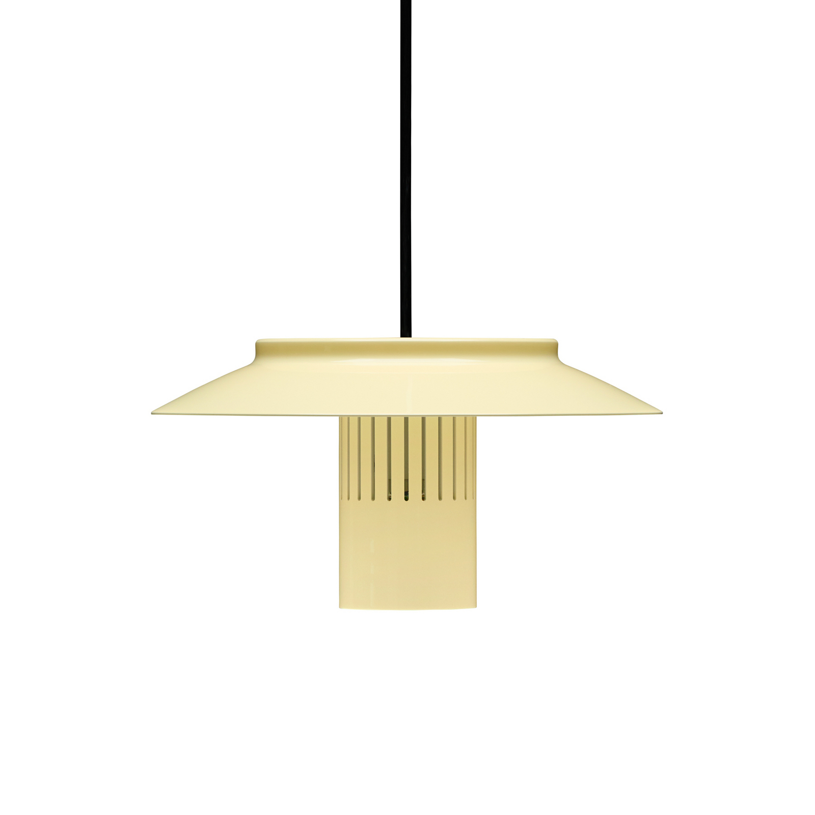 Lille 24 Hängelampe, vanille, Aluminium, Ø 24cm - Pholc