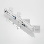 Lindby Deckenstrahler Joffrey, 70 cm, weiß, 4-flg., GU10