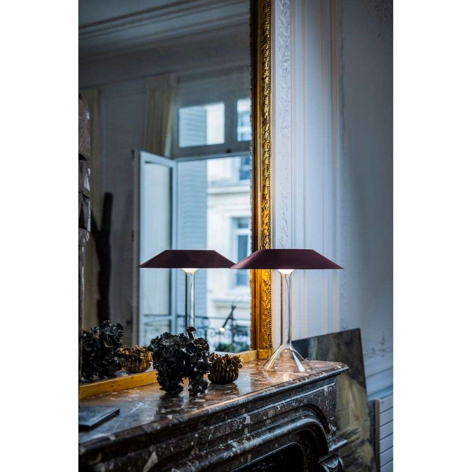 Foscarini Chapeaux M bordslampa, röd från Foscarini