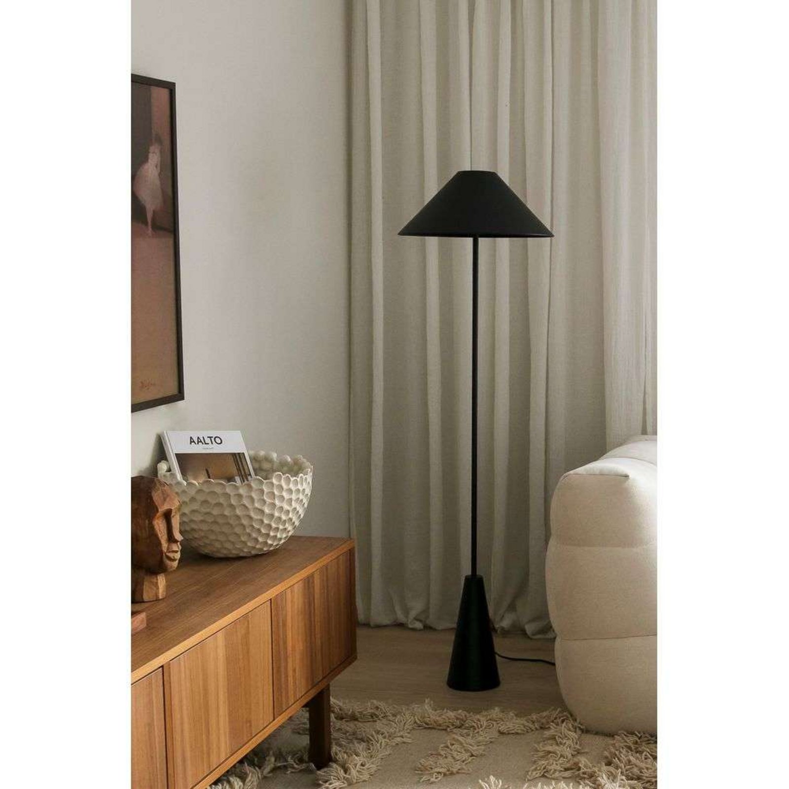 Cannes Floor Lamp Black - Globen Lighting Cannes Floor Lamp Black - Globen Lighting