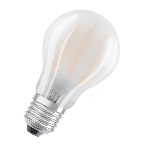 OSRAM Classic A LED-Lampe E27 11W 2.700K matt 2er