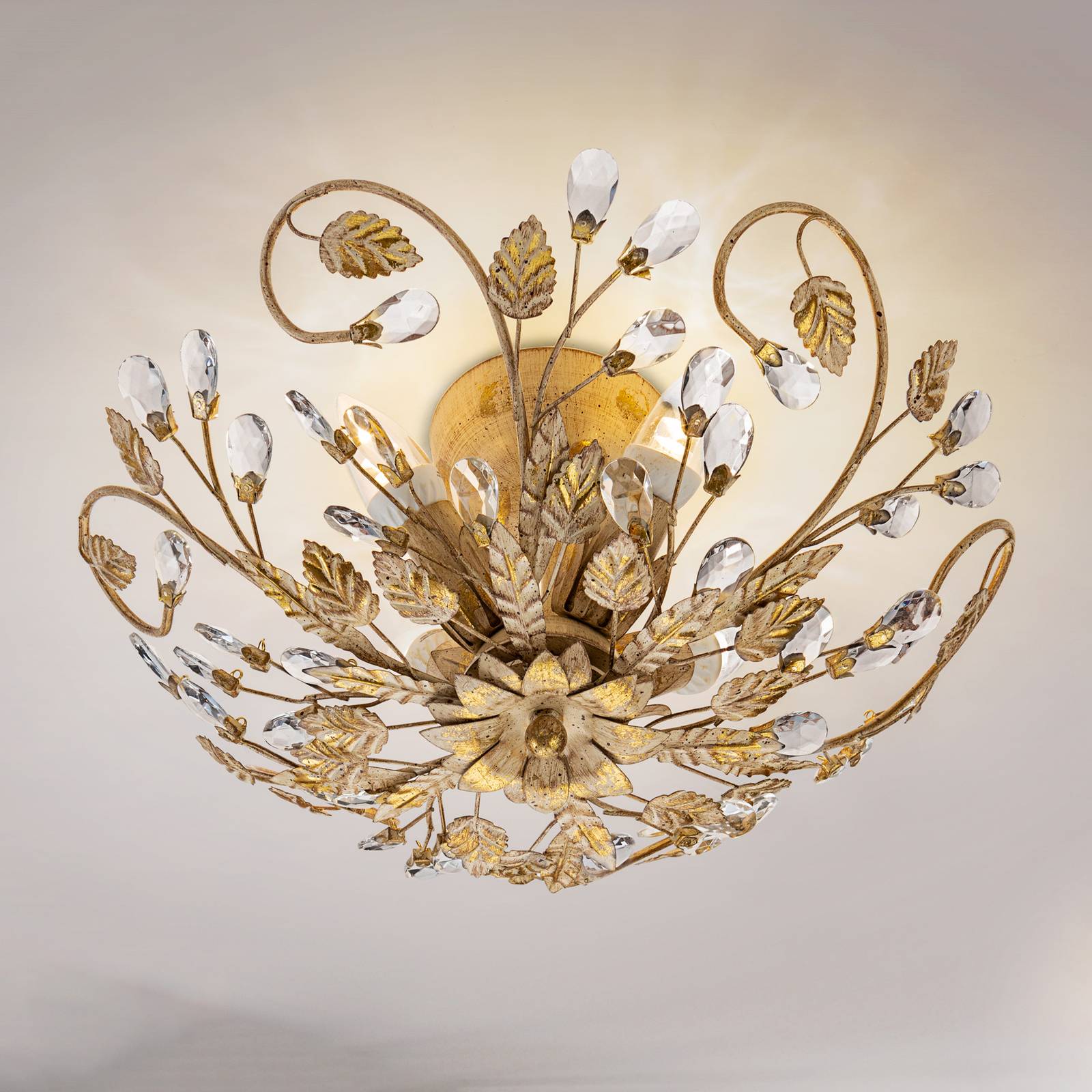 Florentijnse stijl - plafondlamp Verdi met LED’s