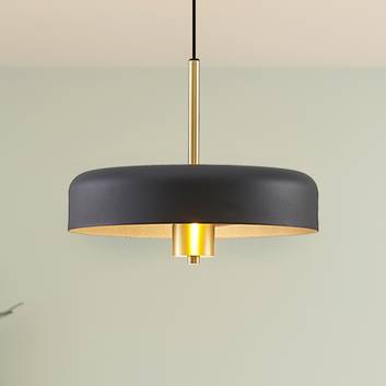 Lucande Filoreta pendellampe, 35 cm, sort