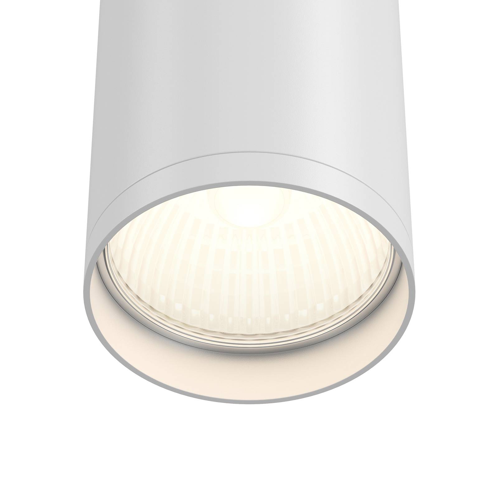 Maytoni Focus downlight, biały, Ø 5,2 cm, aluminium, GU10