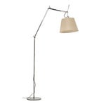 Tolomeo Mega Stehleuchte m/Dimmer Ø360 Pergament/Alu - Artemide