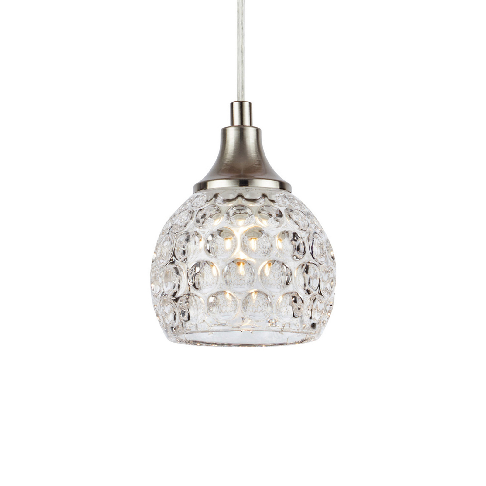 Markslöjd Hängeleuchte CLEAR, klar, Glas, Ø 11,5 cm, Stecker