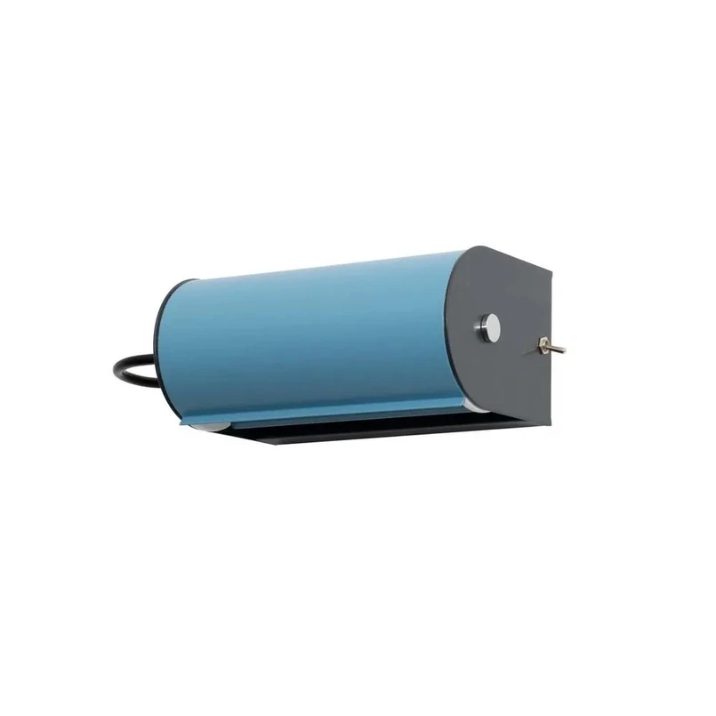Nemo - Applique Cylindrique Petite Wandlamp Anthracite Grey/Light Blue  Lighting