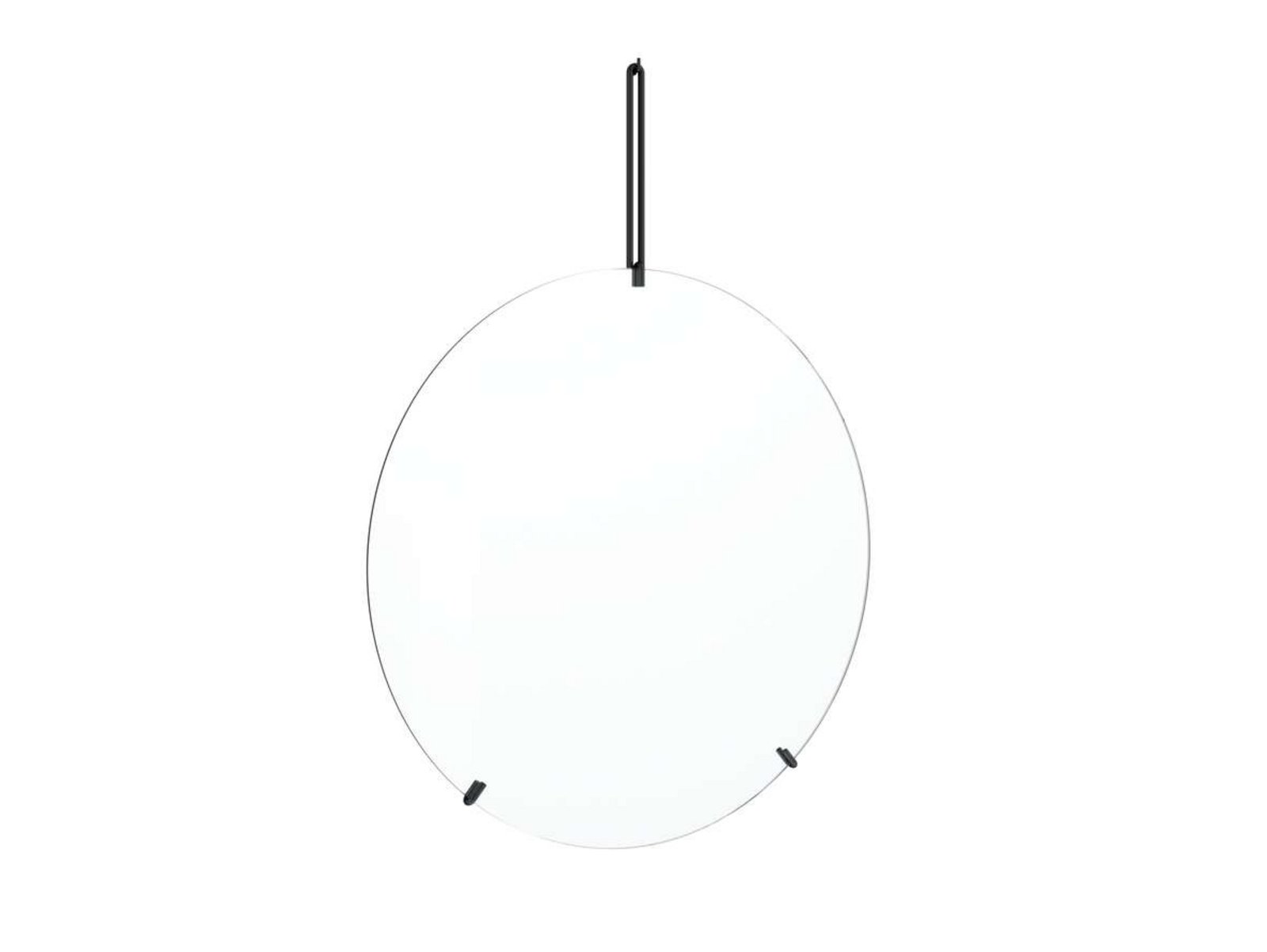 Wall Mirror Ø70 Black - Moebe