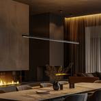 Quitani Zino LED závěsné světlo břidlicově šedé 144 cm