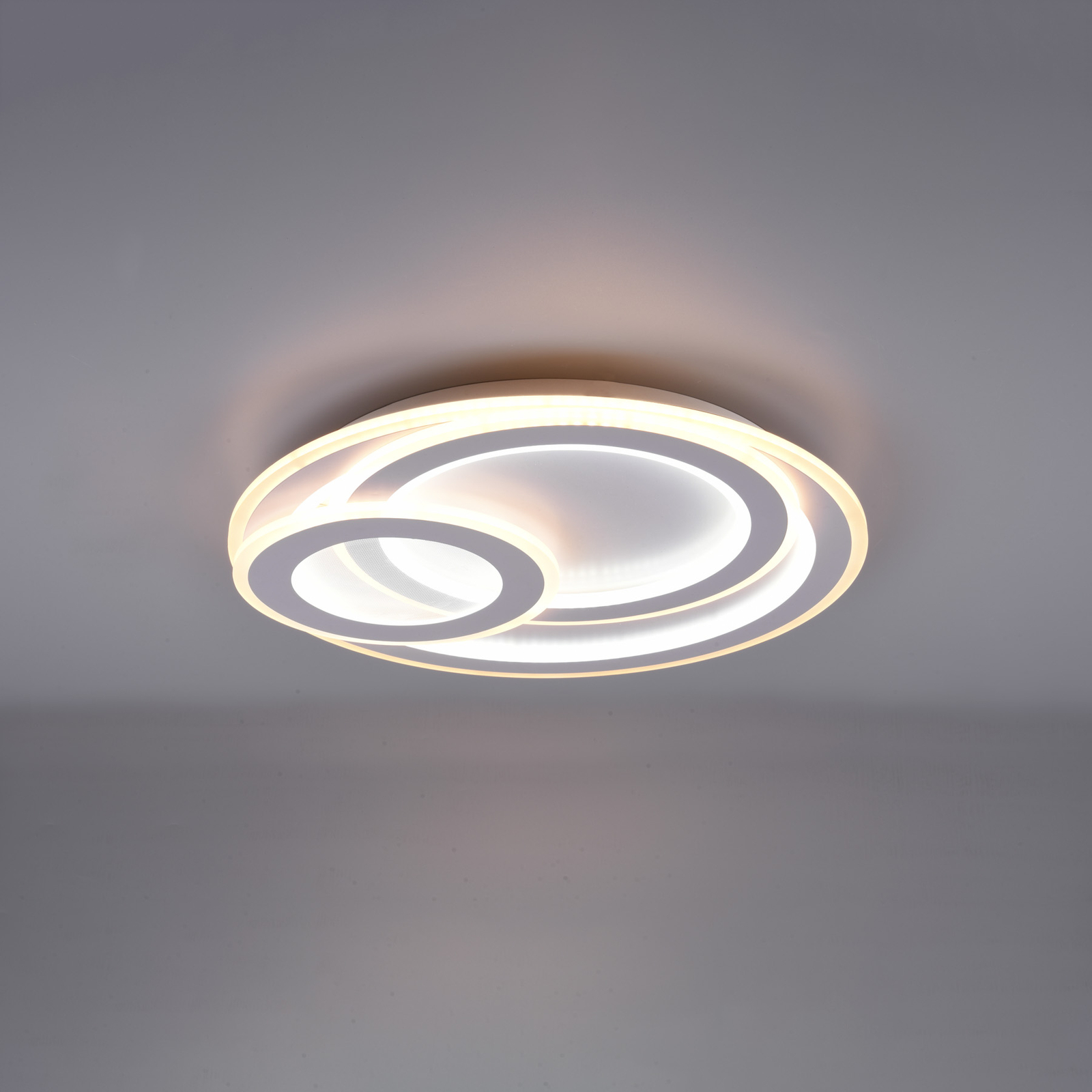 LED-Deckenlampe Mita mit Fernbedienung, CCT, rund