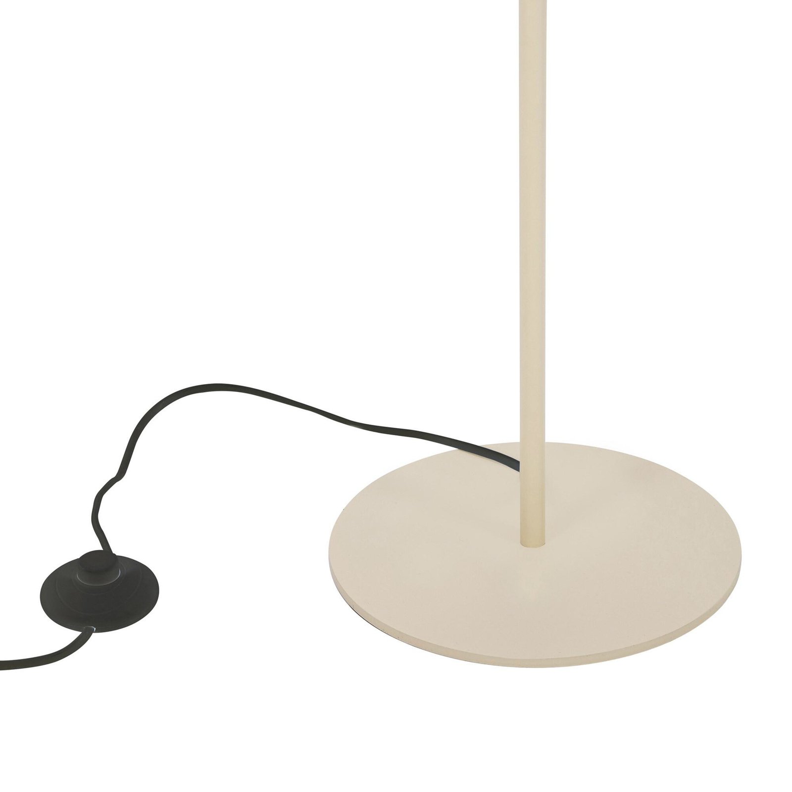 Forlight lampadaire Fres, beige, acier, hauteur 160 cm