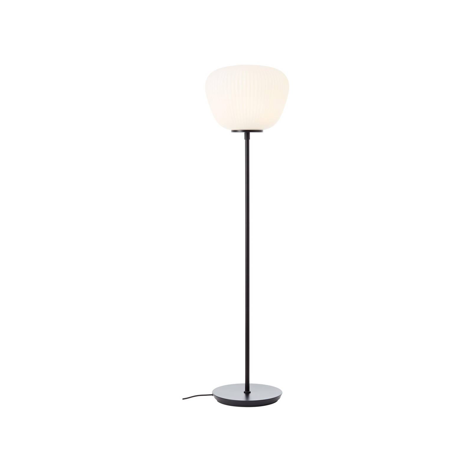 Stehlampe Kaizen, Höhe 140 cm, opal, Glas/Metall