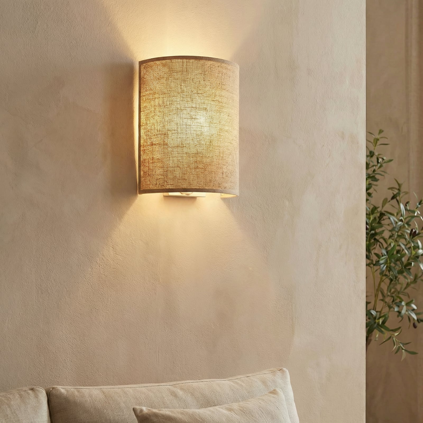 Duolla Applique Murale Nature/Jute - Euluna