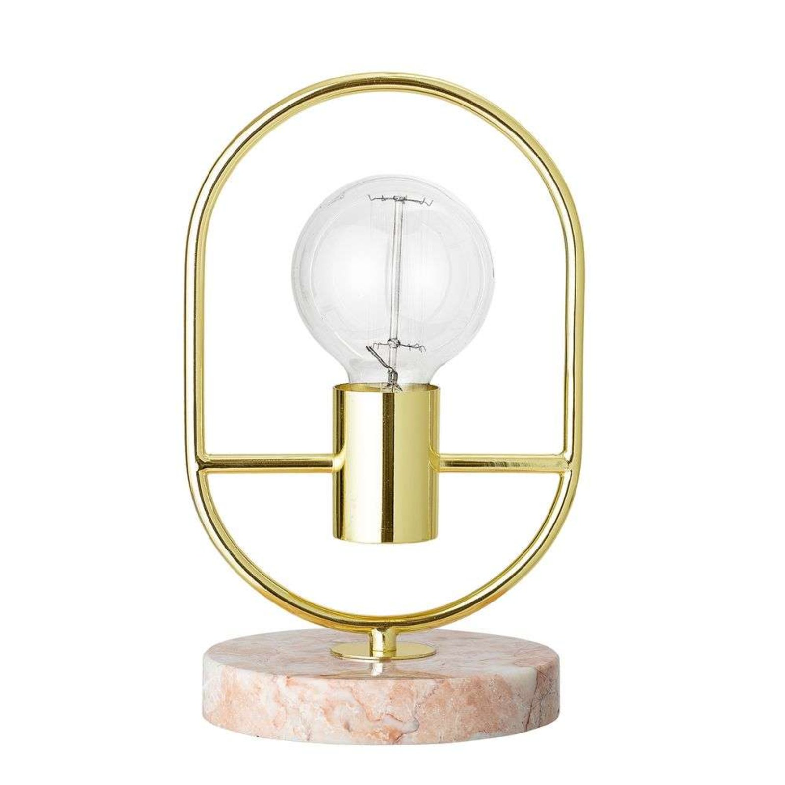 Nostalgic Table Lamp Gold/Marble - Bloomingville