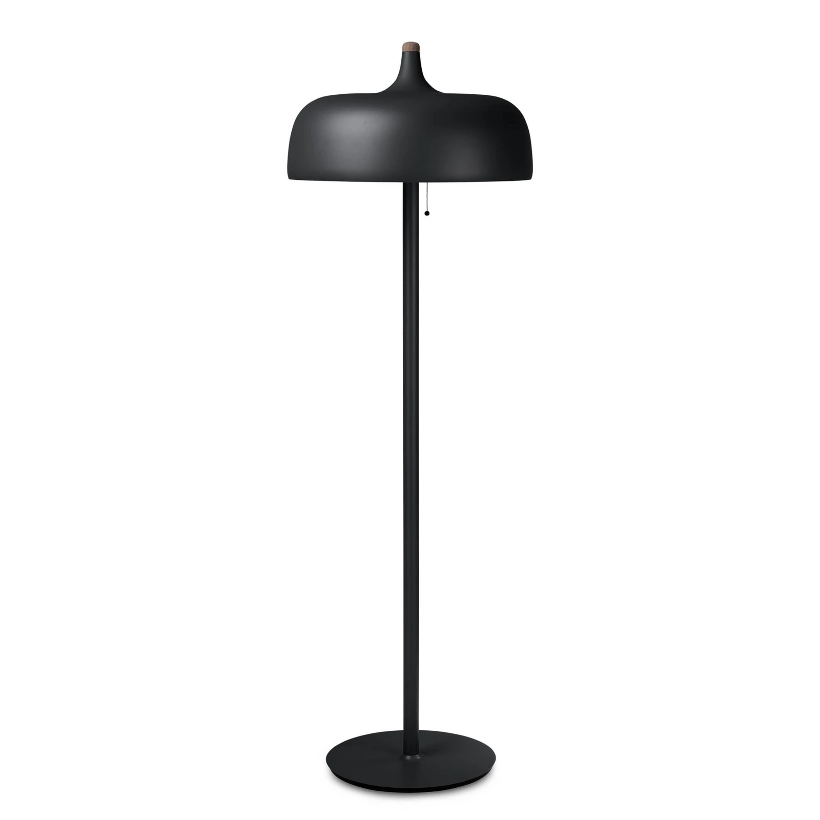 Podna lampa Northern Acorn mat crna