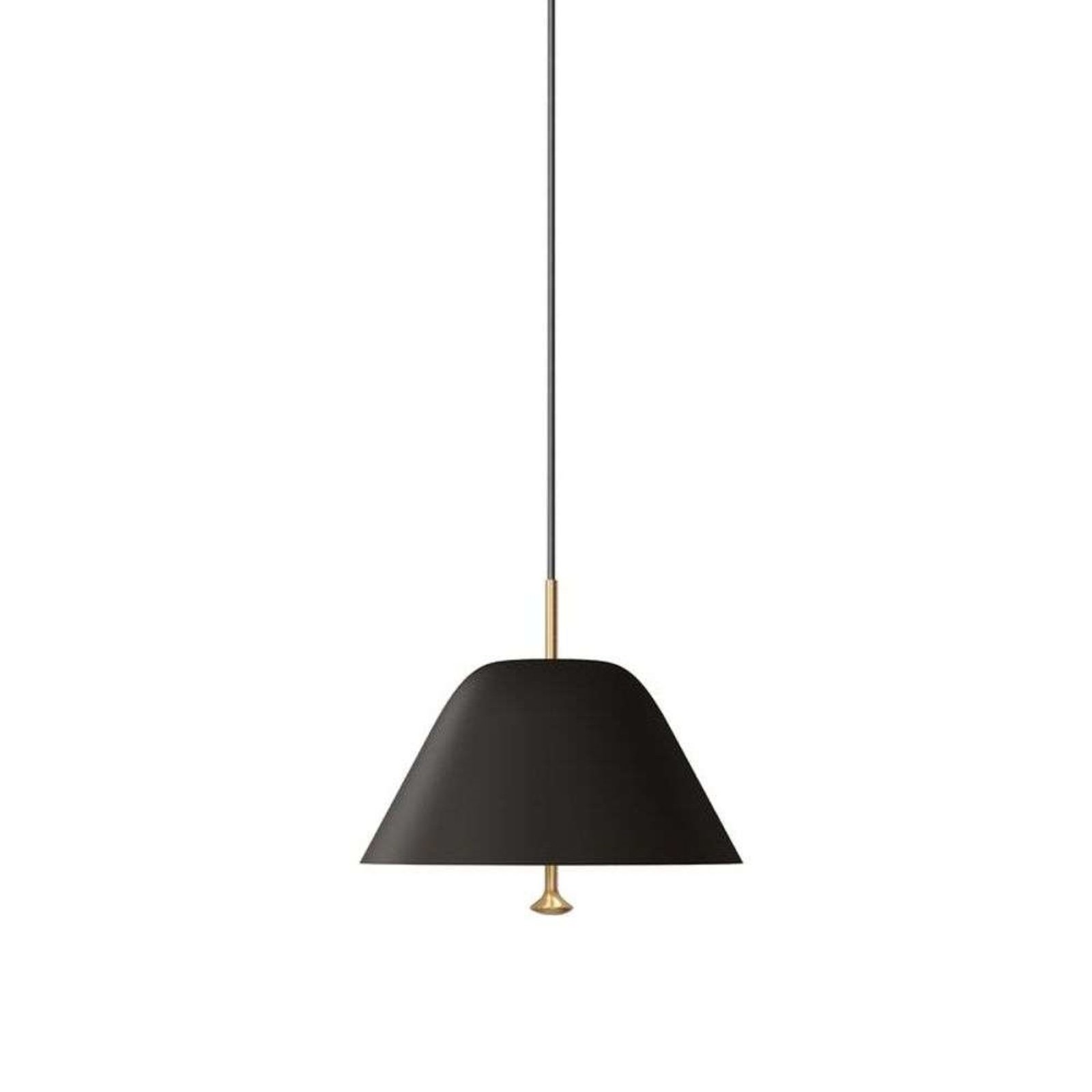 Levitate Lampada a Sospensione 28 Nero Ottone - Audo Copenhagen