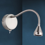 LED-Wandleuchte Mini, flexibler Arm