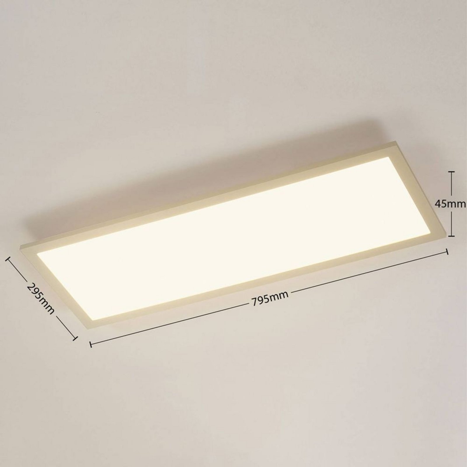 Enja Kattovalaisin 34W 79,5x29,5 White - Arcchio