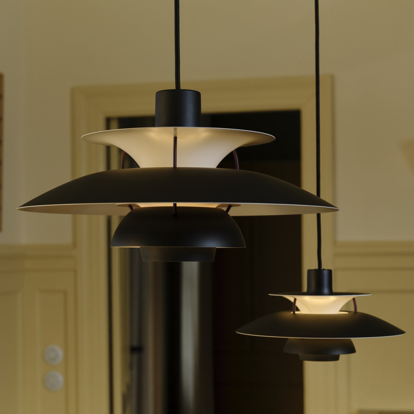 Louis Poulsen riputatav lamp PH 5 Mini, Black Edition 2025, E14