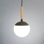 Metal element in dark grey - Mine hanging lamp