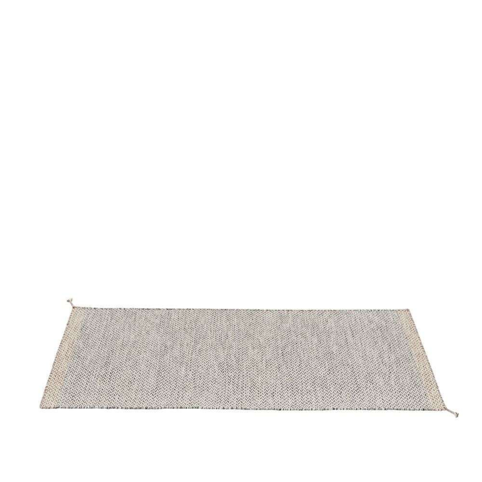 Ply Takaró rPET 200x80 Fekete/Fehér - Muuto