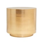 Tavolino HDStep color ottone, altezza 46 cm - House Doctor