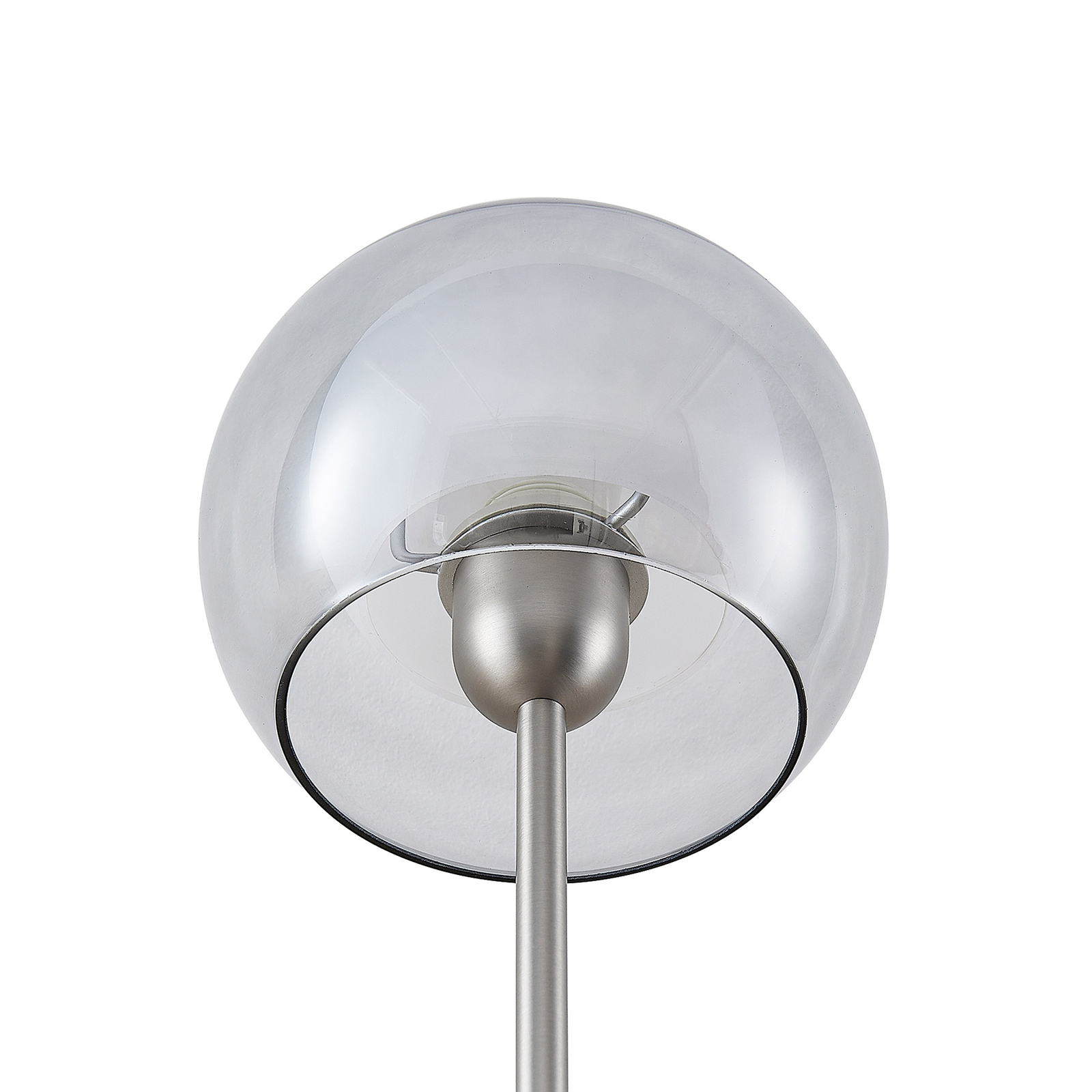 Lucande Kaiya bordlampe med glasskærm